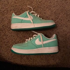 Nike Air Force ones canvas